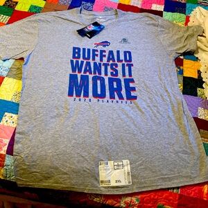 T-shirt, “Buffalo Bills” Shortsleeved, 2XL, Fanatics
